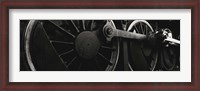 Framed Steam Locomotive Wheels