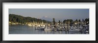 Framed Gig Harbor, Pierce County, Washington State