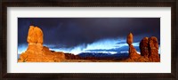 Framed Thunderstorm Arches National Park, UT