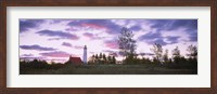Framed Tawas Point Lighthouse, Lake Huron, Michigan