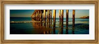 Framed Cayucos Pier, Cayucos, California