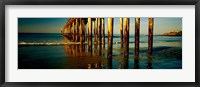 Framed Cayucos Pier, Cayucos, California