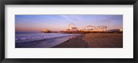 Framed Santa Monica Pier, California