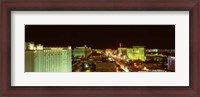 Framed Las Vegas Strip,Las Vegas, NV