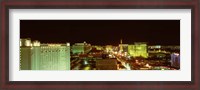 Framed Las Vegas Strip,Las Vegas, NV