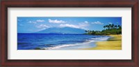 Framed Kapalua Beach, Maui, Hawaii