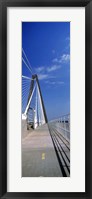Framed Arthur Ravenel Jr. Bridge, Cooper River, South Carolina