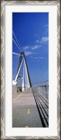 Framed Arthur Ravenel Jr. Bridge, Cooper River, South Carolina