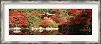 Framed Daigo Temple, Kyoto, Japan