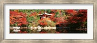 Framed Daigo Temple, Kyoto, Japan