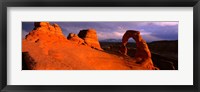 Framed Mountains in Arches National Park, Utah