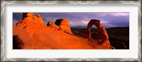 Framed Mountains in Arches National Park, Utah