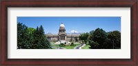 Framed Idaho State Capitol, Boise