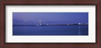 Framed Arthur Ravenel Jr. Bridge, Cooper River, Charleston, South Carolina