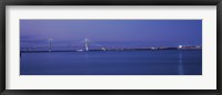 Framed Arthur Ravenel Jr. Bridge, Cooper River, Charleston, South Carolina