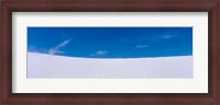 Framed Blue SKy over White Sands National Monument, New Mexico