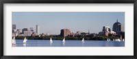 Framed Charles River Skyline, Boston, MA