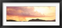 Framed Huachuca Mountains, Arizona