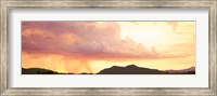 Framed Huachuca Mountains, Arizona
