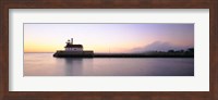 Framed Lighthouse At The Waterfront, Duluth, Minnesota