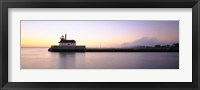 Framed Lighthouse At The Waterfront, Duluth, Minnesota