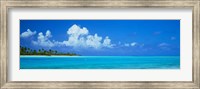 Framed Island in the Ocean, Polynesia