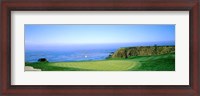 Framed Pebble Beach Golf Course, Monterey County, California