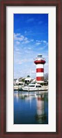 Framed Harbour Town Lighthouse, Hilton Head Island, South Carolina