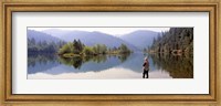 Framed Fishing, Lewiston Lake, California
