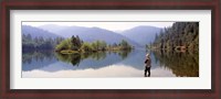 Framed Fishing, Lewiston Lake, California