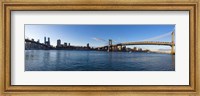 Framed New York Skyline from Brooklyn