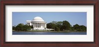 Framed Jefferson Memorial, Washington DC (pano)