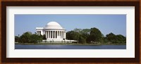 Framed Jefferson Memorial, Washington DC (pano)