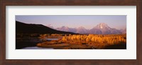 Framed Oxbow Bend Grand Teton National Park, WY