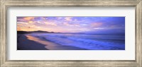 Framed Costa Rica Beach at Sunrise