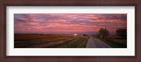 Framed Road in Illinois