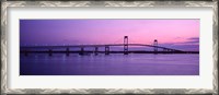 Framed Newport Bridge, Newport, RI
