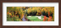 Framed New England Golf Course