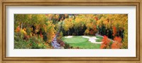 Framed New England Golf Course