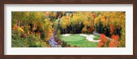 Framed New England Golf Course