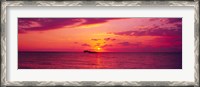 Framed Sunset over Cat Island, Bahamas