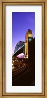 Framed Australia, Sydney, Harbor Bridge (vertical)