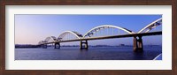 Framed Centennial Bridge, Iowa, Illinois