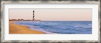 Framed Cape Hatteras Lighthouse, Hatteras Island, North Carolina