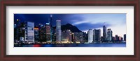 Framed Central District, Hong Kong, Asia
