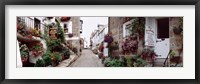 Framed Saint Ives Street Scene, Cornwall, England