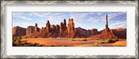 Framed Monument Valley in Arizona