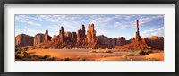 Framed Monument Valley in Arizona