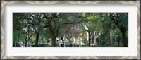Framed Whitefield Square Historic District, Savannah, GA