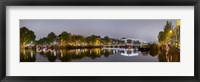 Framed Magere Brug, North Holland, Netherlands